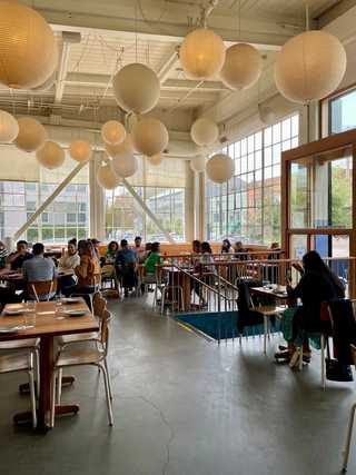 People having a lazy afternoon in the Mission neighbourhood